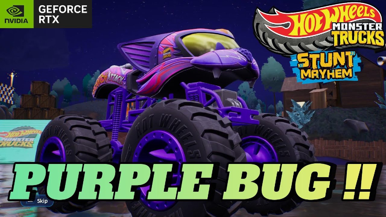 Beware! Bug or Pest? Hot Wheels Monster Truck Stunt Mayhem Gameplay ...