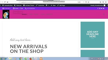 Bài 4 thiết kế menu flatsome website WordPress