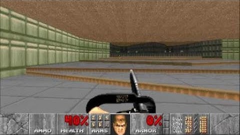 DOOM 2 Nothing but chainsaw