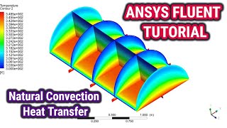 ANSYS Fluent Tutorial | Natural Convection Heat Transfer | ANSYS CFD Analysis | Training