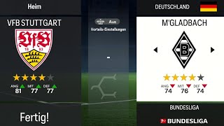 EA SPORTS FC 24 (PS5) - VfB Stuttgart vs Borussia Mönchengladbach - Bundesliga Orakel