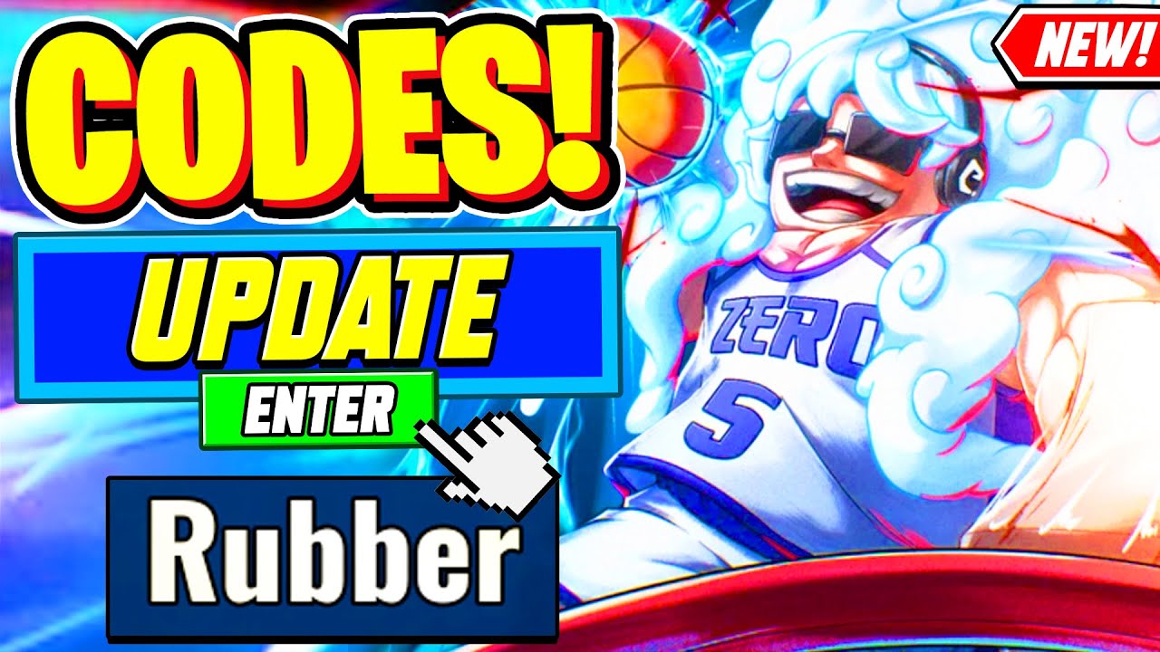 ⚠️New⚠️ ALL WORKING RUBBER UPDATE CODES For Basketball Zero - Roblox ...