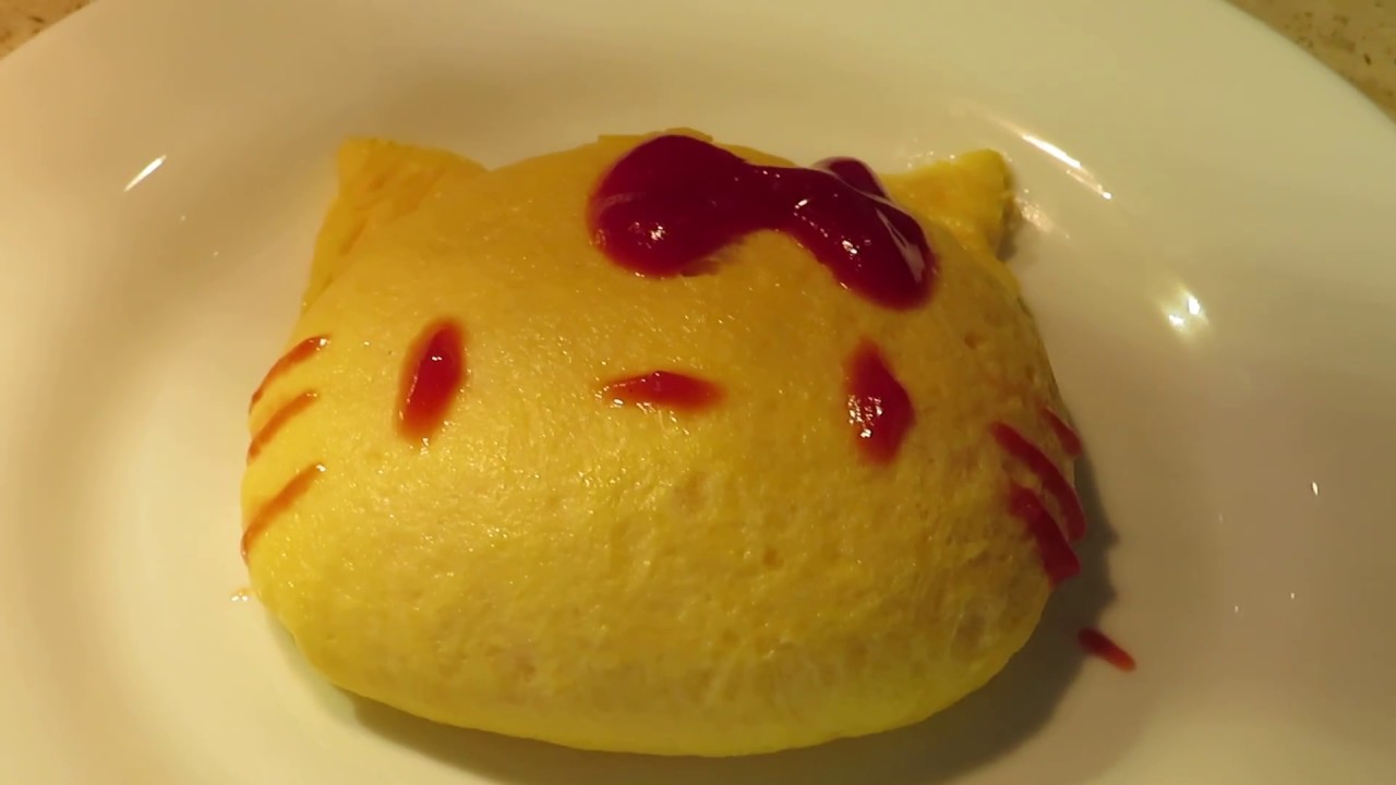 箱根ホテルのかわいいオムレツ