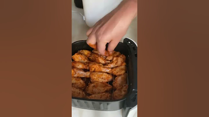 Mi Smart Air Fryer Tavuk Kanadı pişirme