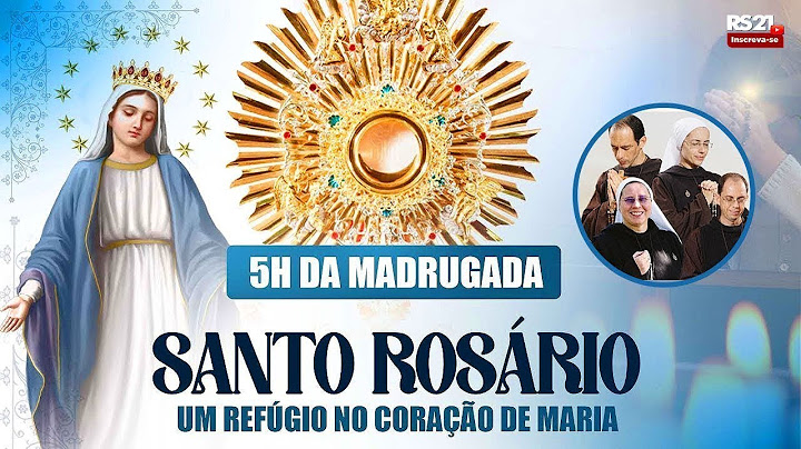 Santo Rosário | Novena do Sagrado Coração de Jesus | AO VIVO | Instituto Hesed - Rede Século 21