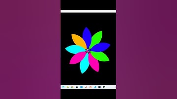 how to draw multi color flower 🌺 within 15 sec😱😳 using python turtle graphics..#subscribe #python