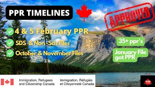 5 February  PPR | Latest PPR Timeline Canada Today | Canada Study Visa January Intake 2022