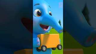 Learn Shapes with Giant Dinosaur Slider 🦕 #jojotv #kidslearning #educationalvideo