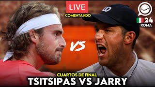 🔴 STEFANOS TSITSIPAS - NICO JARRY [CF ATP ROMA] - COMENTANDO EN DIRECTO