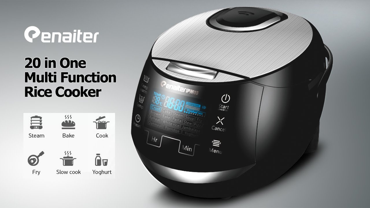 Enaiter Multi Function Rice Cooker FD50F2 - YouTube