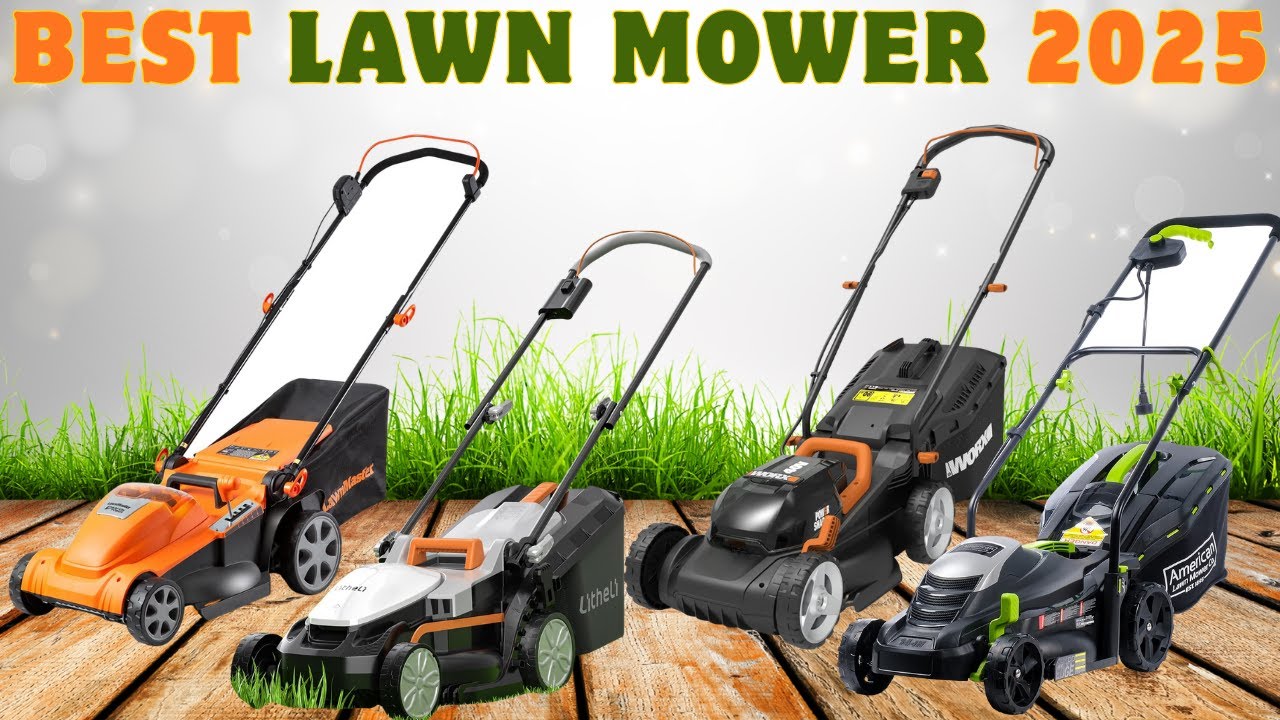 Top 5 BEST Lawn Mowers on Amazon 2025 (For ANY Yard) - YouTube
