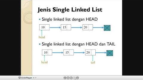 Single Linked List - Struktur data : Tugas 5
