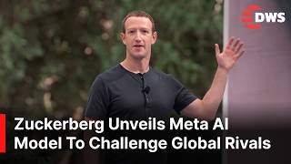 Mark Zuckerberg Reveals New Meta AI Model In Bold Open Tech Strategy Shift | DWS News | AI14