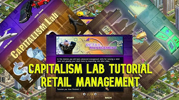 Capitalism Lab tutorial (Part 2) - Retail Management