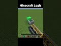 Minecraft Logic #minecraft #trending #gaming