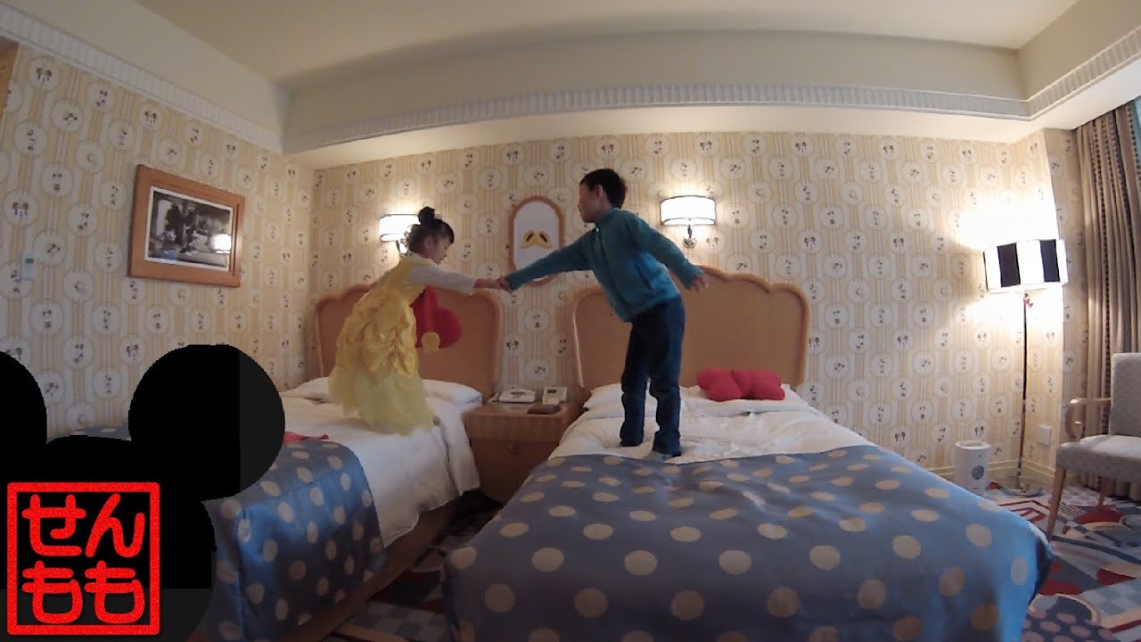 ミニーマウスルームでお泊りディズニー