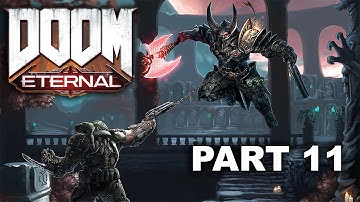 DOOM ETERNAL - Walkthrough Gameplay Part 11 NEKRAVOL Pt.2 Mission - No Commentary