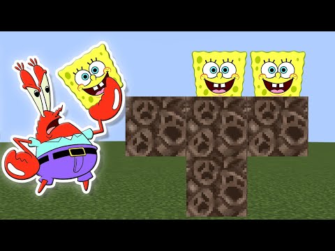 Mr Krabs spawns WitherSpongeBob