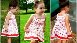 Sun Dress Sewing Tutorial | Sewing Pattern: Natalie | Vintage Marina Video | Frocks & Frolics