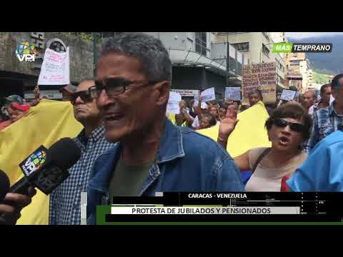Venezuela - Jubilados y pensionados protestaron frente al IVSS en ...