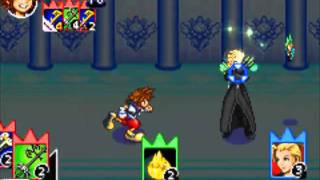 [GBA]Kingdom Hearts - Sora VS Larxene 1