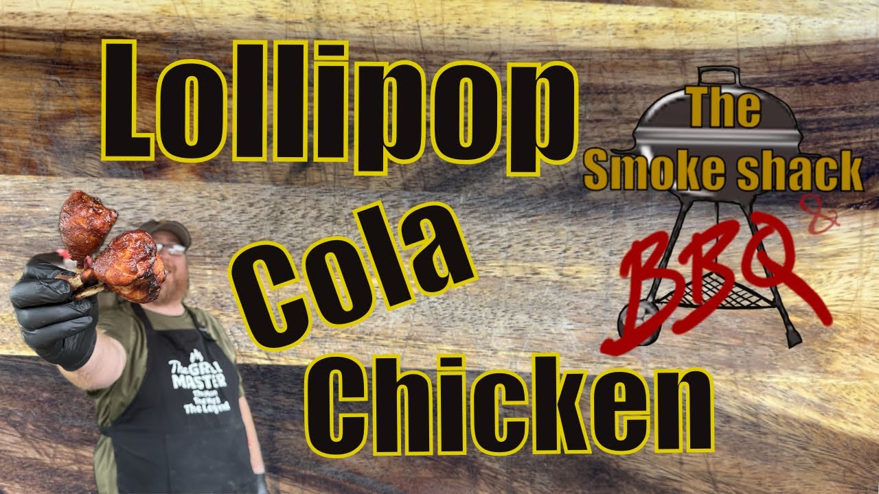 Lollipop Cola Chicken in a sticky glaze