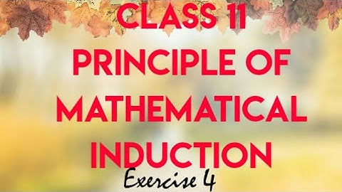 Class 11 Principle of Mathematical Induction Exercise 4 in Malayalam