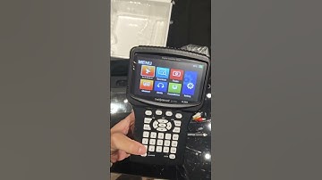 Twinklersat SF 970,H 265 HEVC DVBS2 finder with 8MP CCTV Camera tester #satellite #camera#meter