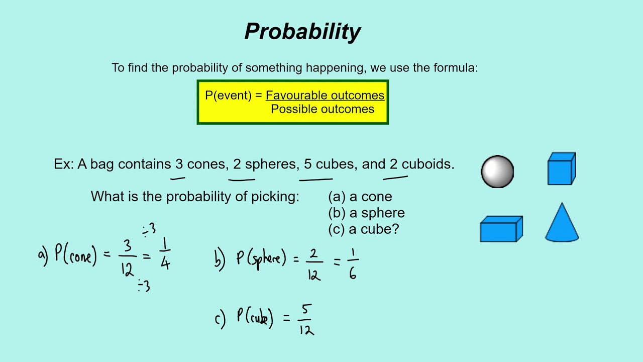 algebra 2 assignment find the probability