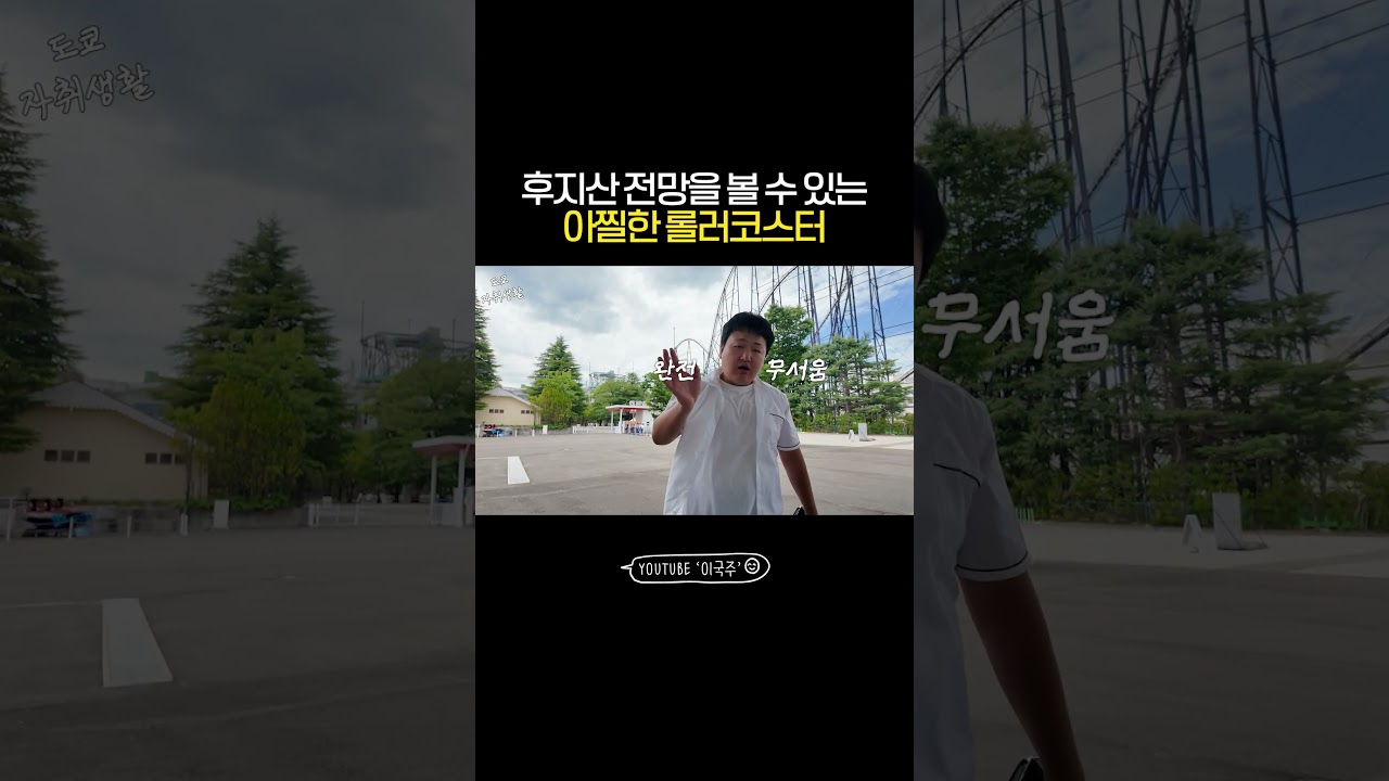 후지산뷰 롤러코스터