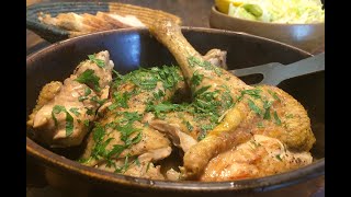 Original chicken Marengo from 19th century Italy