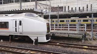 3/10 11:38 大宮駅 651系 回送