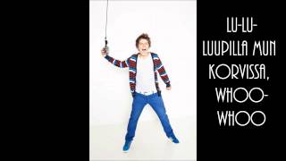 Video thumbnail of "Robin - Luupilla Mun Korvissa lyrics"