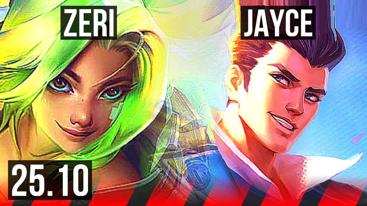 ZERI vs JAYCE (TOP) | KR Master | 25.10