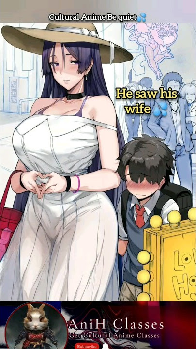 💥 He saw his wife💦 #shorts #anime