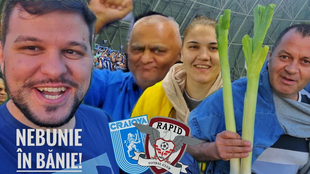 Nebunie în Bănie! Univ.Craiova e pe 2 şi vrea mai mult după ce o întoarce pe Rapid în 10 oameni!