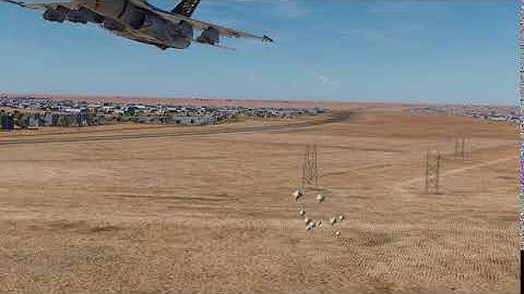 DCS World F-18C Mk.82 High Drag bomb