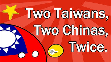 Two Taiwans, Two Chinas, Twice