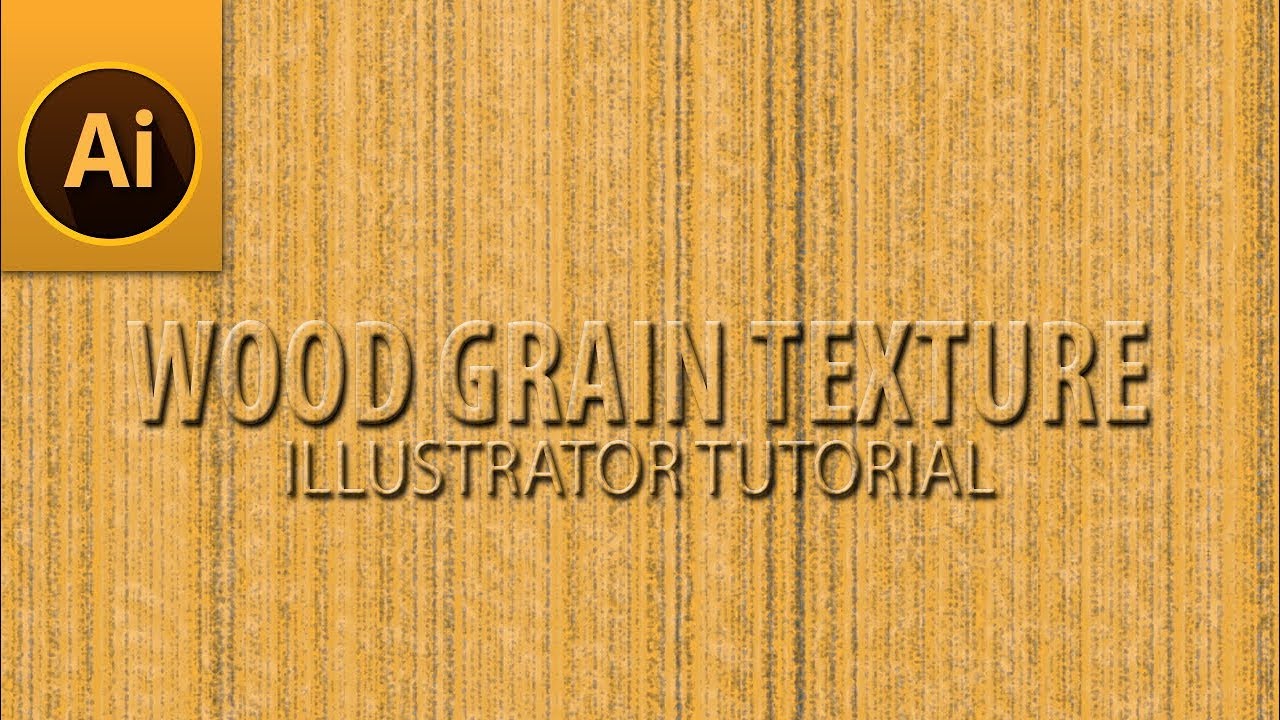 Quick Illustrator Tutorial To Create Wood Grain Texture Youtube