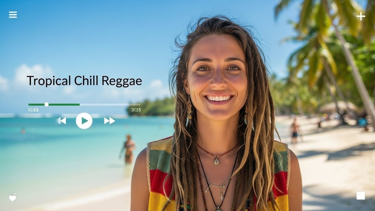 Reggae Island Mix 🌊 Feel Good Tropical Vibes to Relax & Work