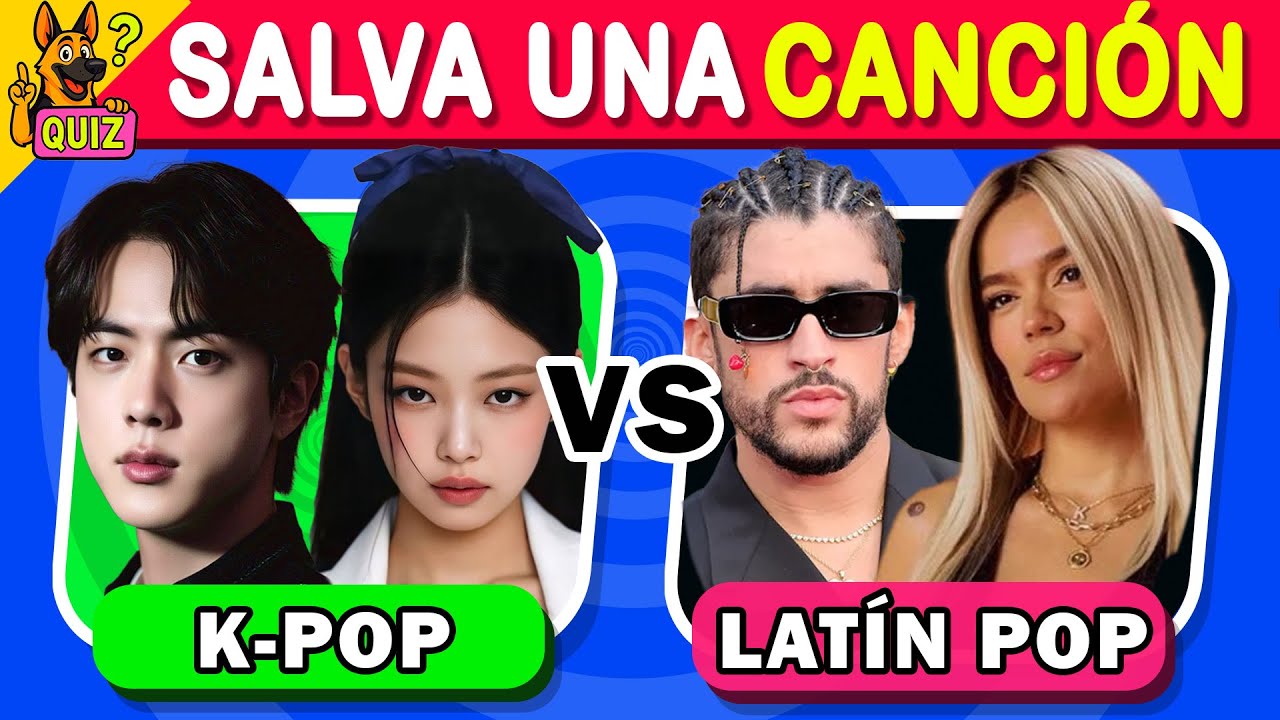 🔥 K-pop vs Latin Pop: ¿Qué Canción Salvas? 🎤🎶| Rex Quiz 🎧