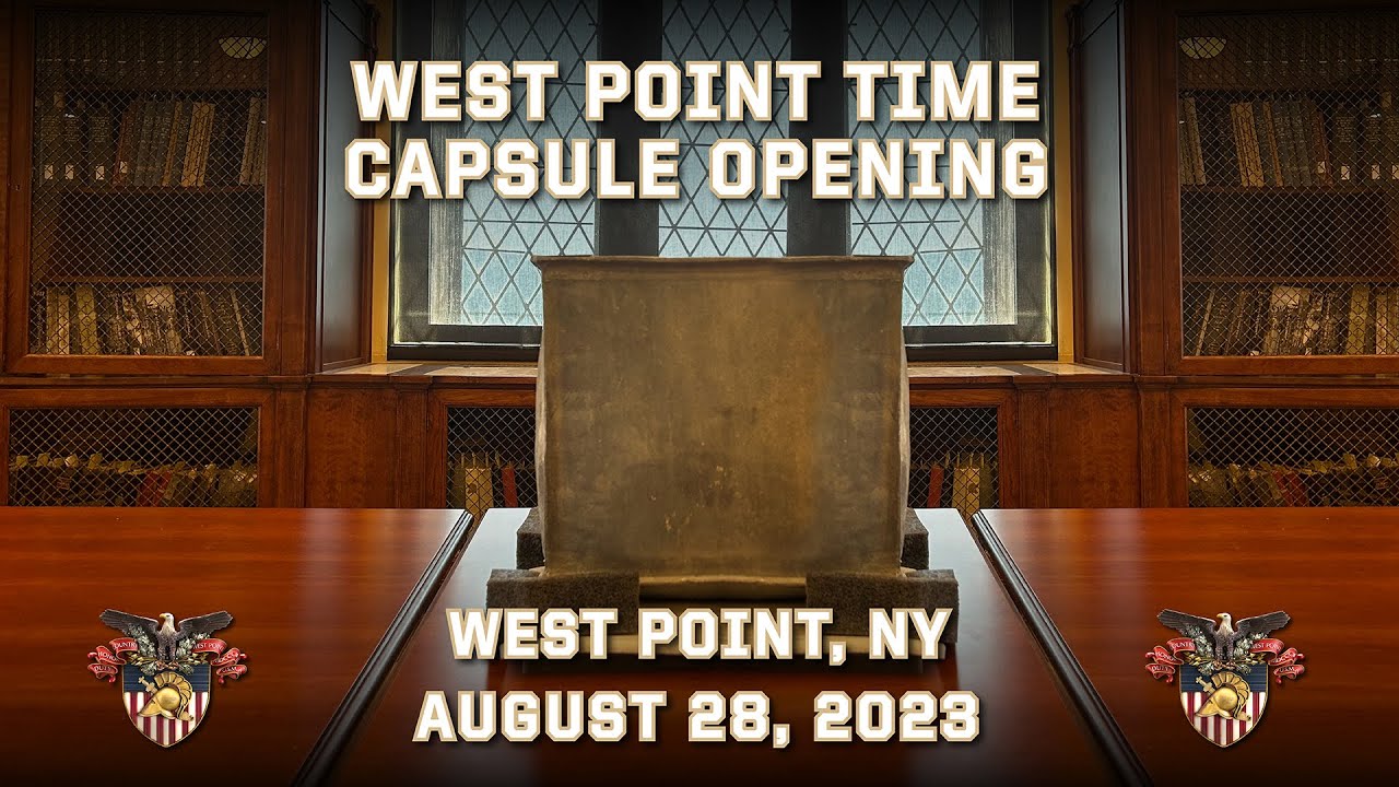 West Point Historic Time Capsule Opening YouTube