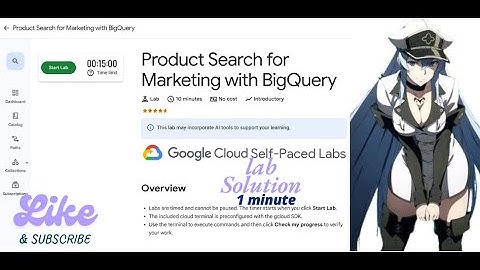 Product Search for Marketing with BigQuery || Qwiklabs Arcade 2025.