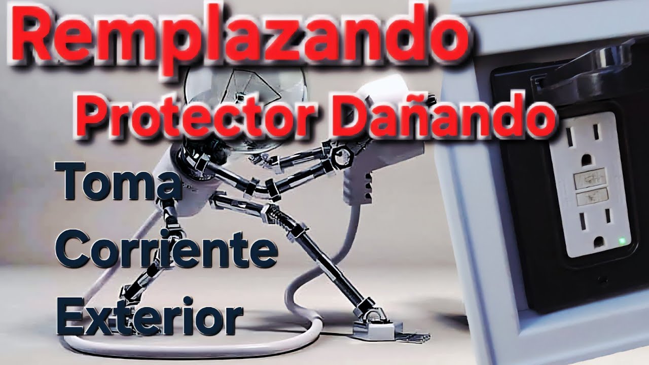 Reemplazo de protector de toma corriente (DIY Electrical Outlet Upgrade)