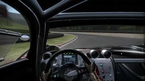 Spa GP - Zonda R - Default Setup - 2m 02.967s!