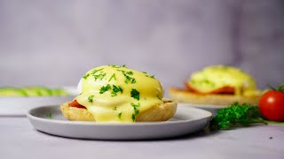 Eggs Benedict Recipe| How to make classic Egg Benedict with perfect poached eggs | Popular Menu
