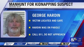 Police search for armed Cumberland County kidnapping suspect