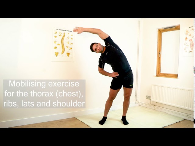 Side stretches for the ribs and shoulders (5) 