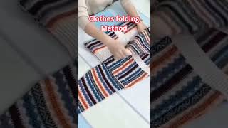 How to fold Clothes in 2 Seconds - Folding life Hacks - How to Fold Jeans & T-shirt #shorts
