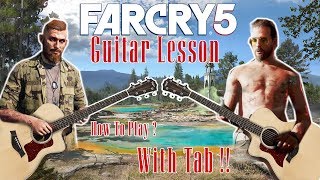 How To Play Far Cry 5 Theme now that this old world is ending chords